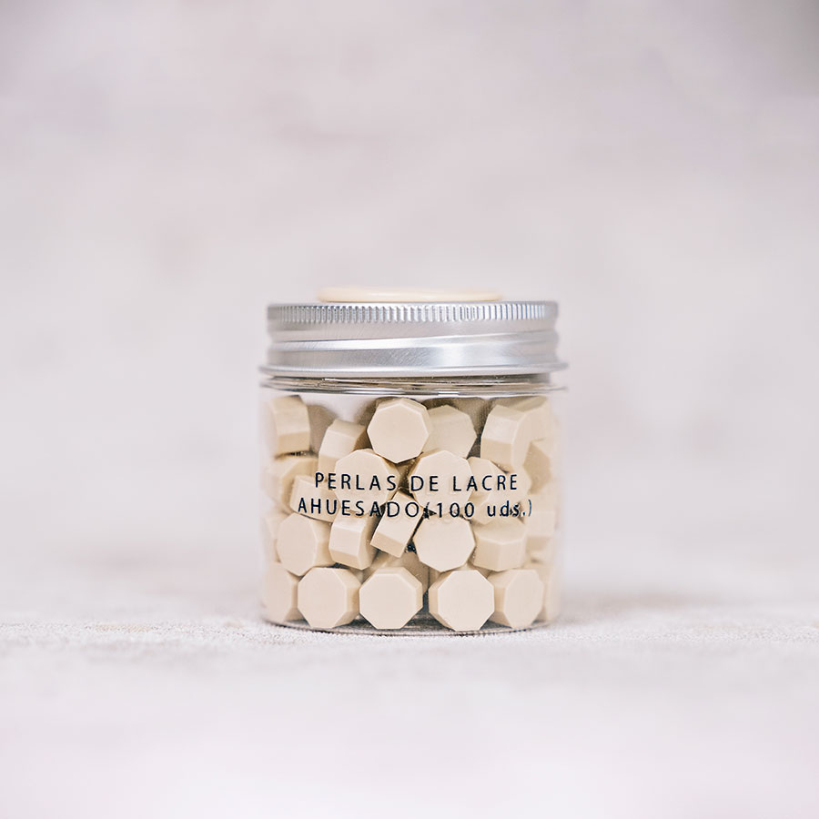 lacre para bodas color ahuesado lacre-para-fundir-ahuesado-100-piezas