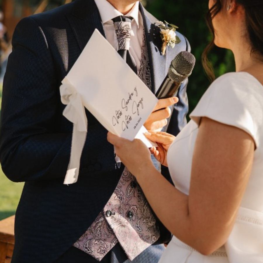 libro de votos boda