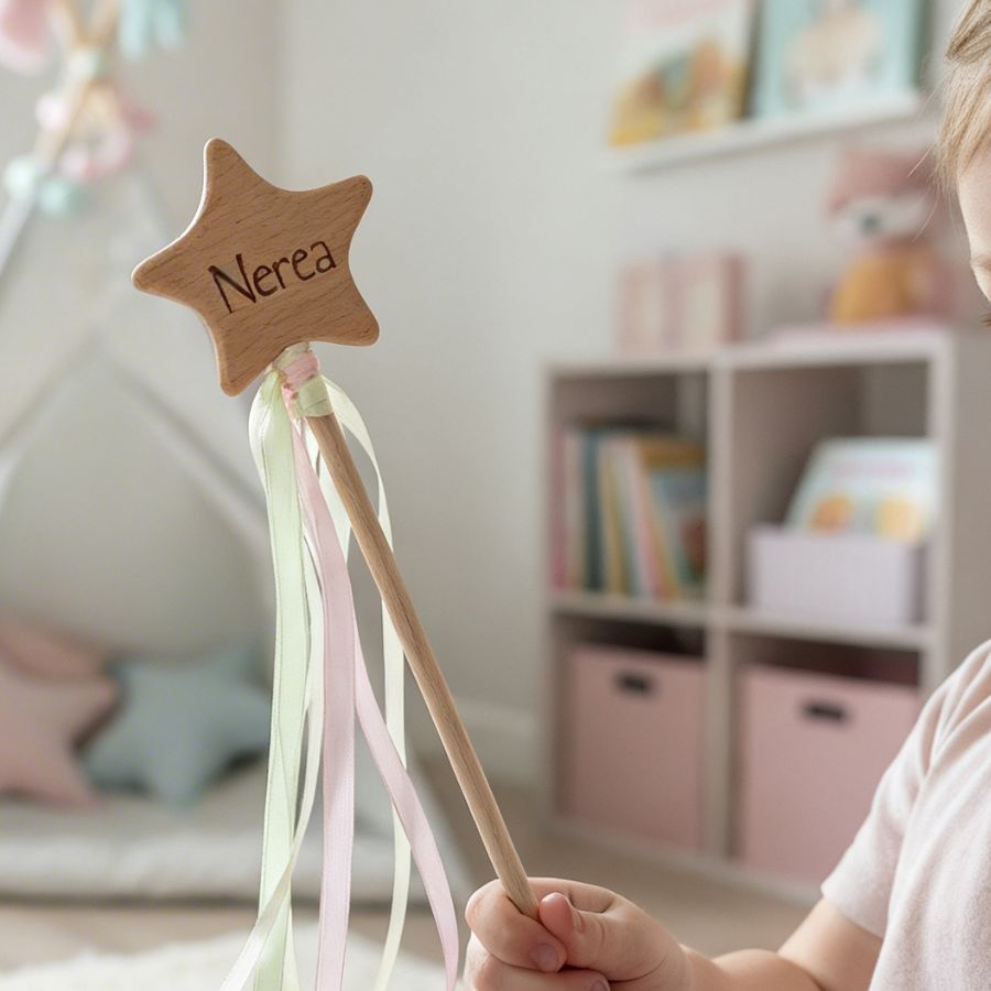 varita estrella personalizada